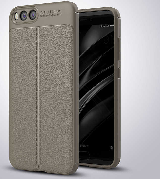 Xiaomi Mi Note 3 Kılıf Zore Niss Silikon Kapak - Gri