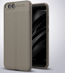 Xiaomi Mi Note 3 Kılıf Zore Niss Silikon Kapak Gri