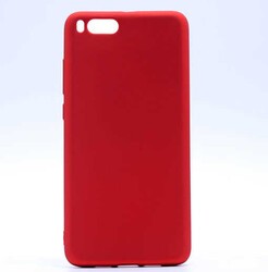 Xiaomi Mi Note 3 Kılıf Zore Premier Silikon Kapak Kırmızı