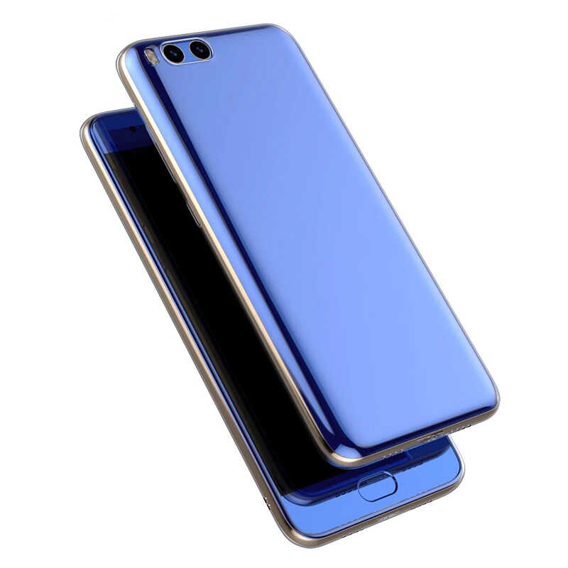 Xiaomi Mi Note 3 Kılıf Zore Süper Silikon Kapak - Renksiz