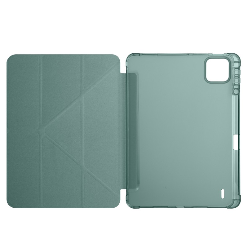 Xiaomi Pad 7 Case Zore Tri Folding Stand Case with Pen Compartment - 22