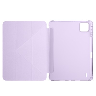 Xiaomi Pad 7 Case Zore Tri Folding Stand Case with Pen Compartment - 21