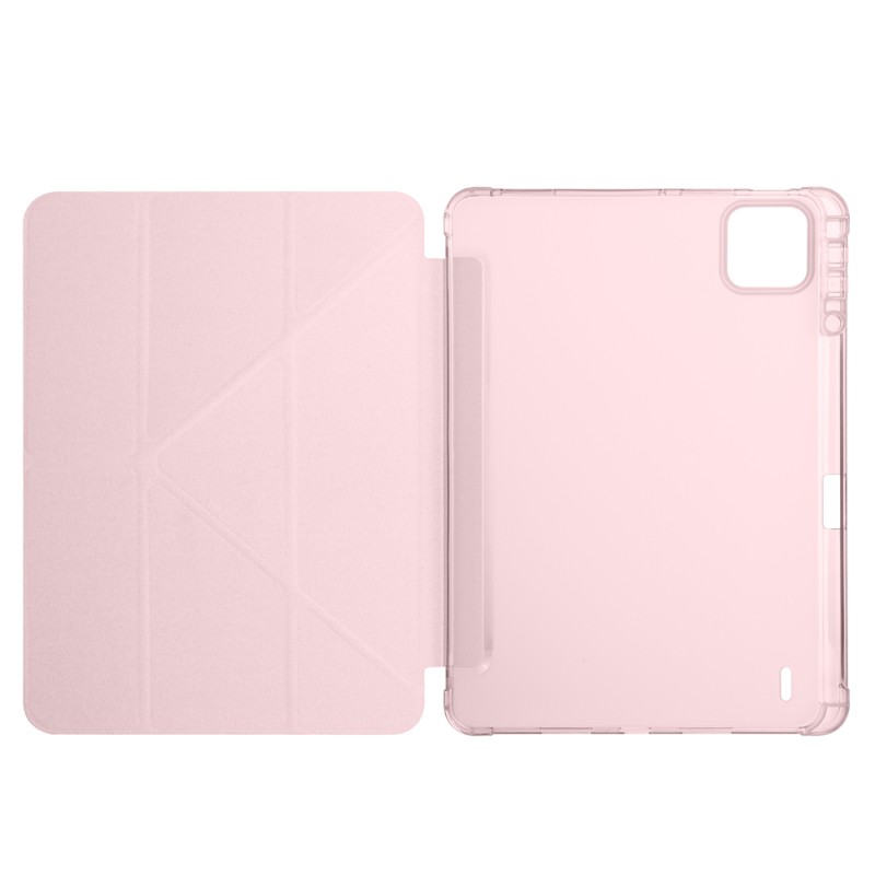 Xiaomi Pad 7 Case Zore Tri Folding Stand Case with Pen Compartment - 20