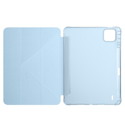 Xiaomi Pad 7 Pro Case Zore Tri Folding Stand Case with Pen Compartment - 21