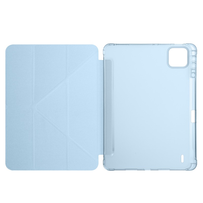 Xiaomi Pad 7 Pro Case Zore Tri Folding Stand Case with Pen Compartment - 21