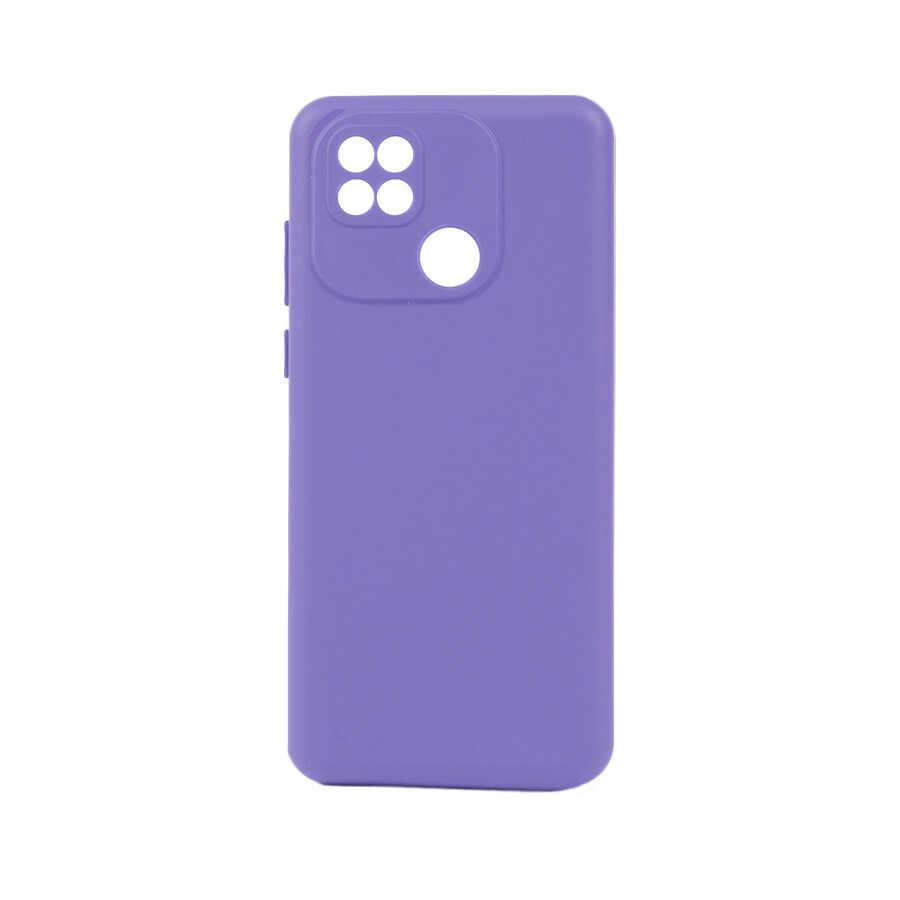 Xiaomi Poco C40 Kılıf Zore Biye Silikon - Lila