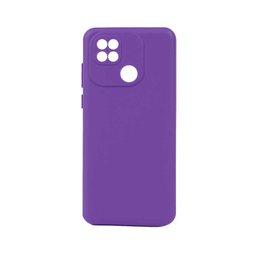 Xiaomi Poco C40 Kılıf Zore Biye Silikon - Mor