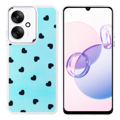 Xiaomi Poco C65 Case Airbag Design Zore Hadra Cover - Zore