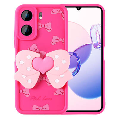 Xiaomi Poco C65 Case Camera Protected Figure Designed Zore Cover - Zore