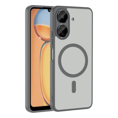 Xiaomi Poco C65 Case M-safe Charging Feature Zore Babet Cover - 4
