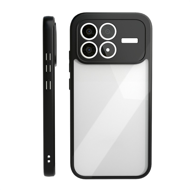 Xiaomi Poco F8 Pro Case Camera Protection Transparent Back Surface Zore New Roll Cover - 8
