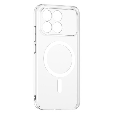 Xiaomi Poco F8 Pro Kamera Korumalı M-Safe Şarj Özellikli Şeffaf Zore London Sert PC Kapak - 2