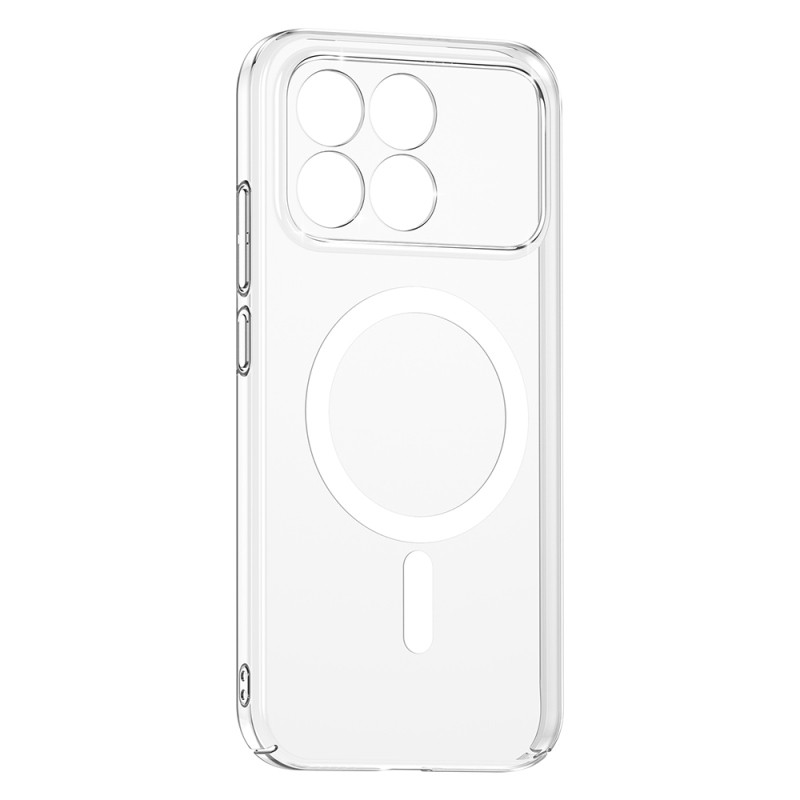 Xiaomi Poco F8 Pro Kamera Korumalı M-Safe Şarj Özellikli Şeffaf Zore London Sert PC Kapak - 2