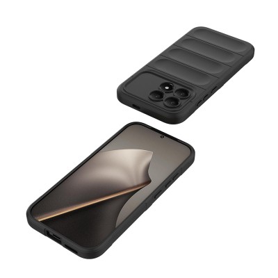 Xiaomi Poco F8 Pro Kılıf Esnek TPU Oyuklu Arka Yüzey Tasarımlı Zore Etnik Silikon Kapak - 9