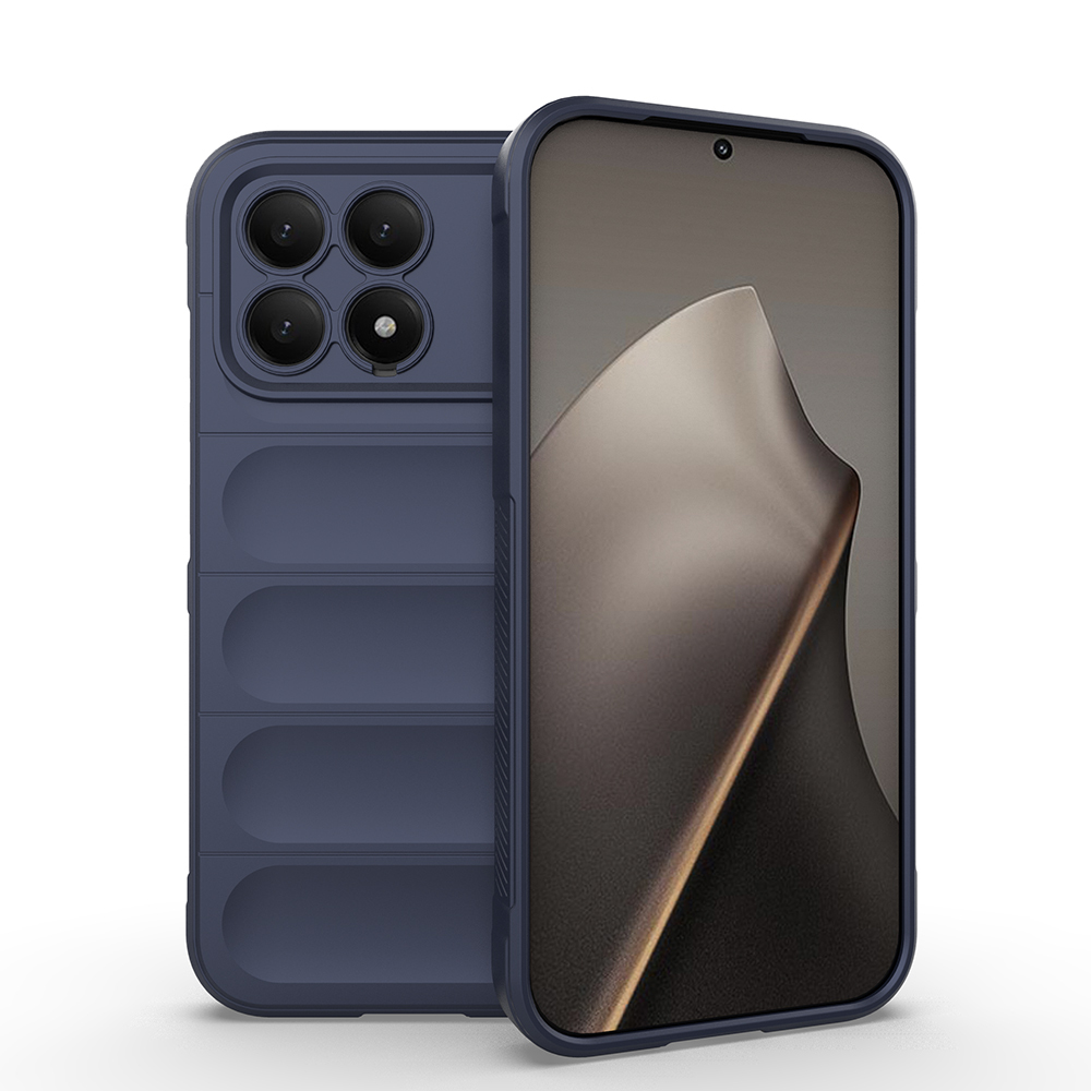 Xiaomi Poco F8 Pro Kılıf Esnek TPU Oyuklu Arka Yüzey Tasarımlı Zore Etnik Silikon Kapak