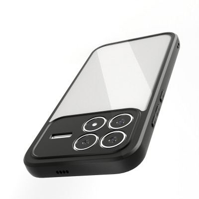 Xiaomi Poco F8 Pro Kılıf Kamera Korumalı Şeffaf Arka Yüzey Zore New Roll Kapak - 3