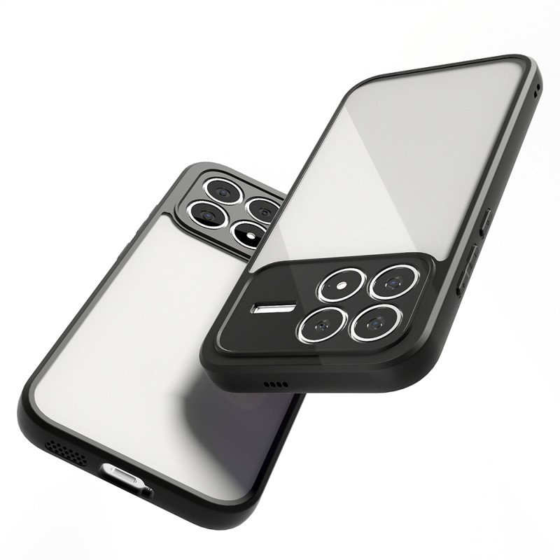 Xiaomi Poco F8 Pro Kılıf Kamera Korumalı Şeffaf Arka Yüzey Zore New Roll Kapak - 6