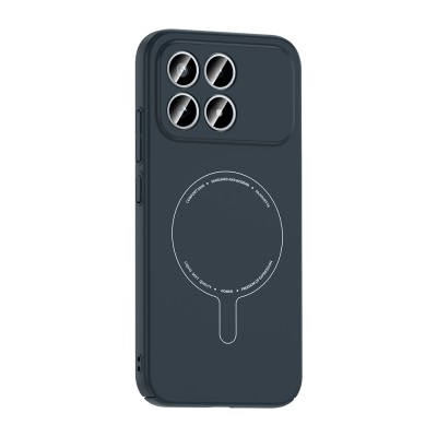 Xiaomi Poco F8 Pro Kılıf M-Safe Şarj Özellikli Kamera Korumalı Zore Elio Sert PC Kapak - 4