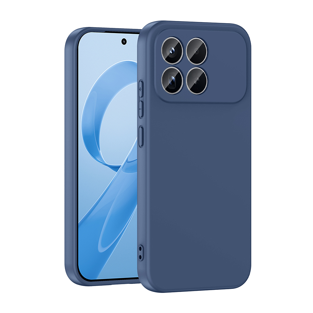 Xiaomi Poco F8 Pro Kılıf Zore Mara Lansman Kapak - Lacivert