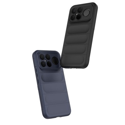 Xiaomi Poco F8 Ultra Case Flexible TPU Hollow Back Surface Design Zore Ethnic Silicone Cover - 5