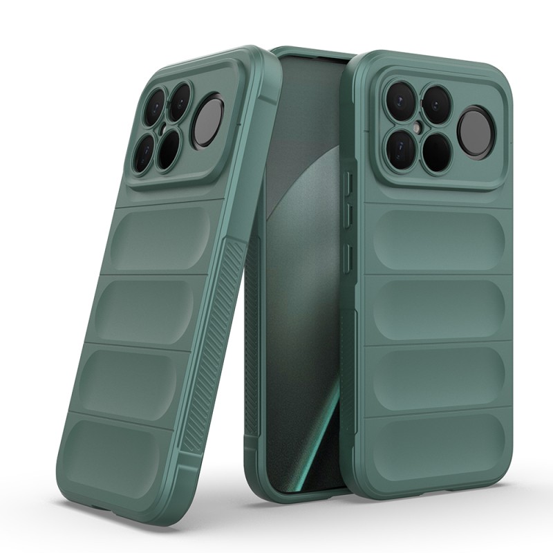 Xiaomi Poco F8 Ultra Case Flexible TPU Hollow Back Surface Design Zore Ethnic Silicone Cover - 20