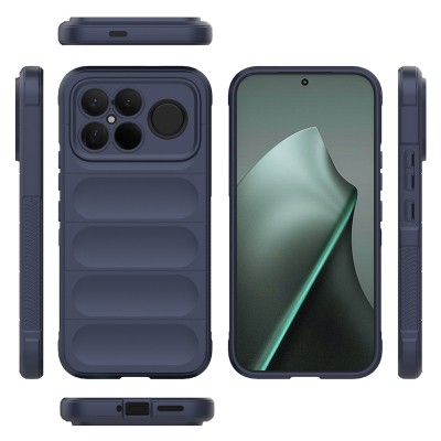 Xiaomi Poco F8 Ultra Case Flexible TPU Hollow Back Surface Design Zore Ethnic Silicone Cover - 28