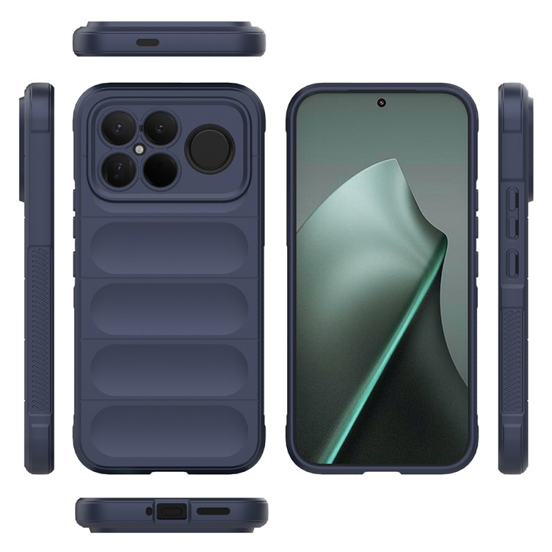 Xiaomi Poco F8 Ultra Case Flexible TPU Hollow Back Surface Design Zore Ethnic Silicone Cover - 28