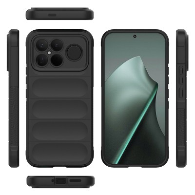 Xiaomi Poco F8 Ultra Case Flexible TPU Hollow Back Surface Design Zore Ethnic Silicone Cover - 30
