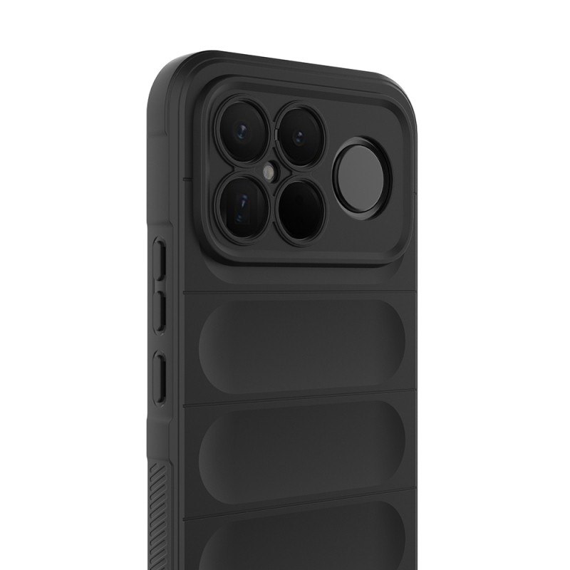 Xiaomi Poco F8 Ultra Kılıf Esnek TPU Oyuklu Arka Yüzey Tasarımlı Zore Etnik Silikon Kapak - 7