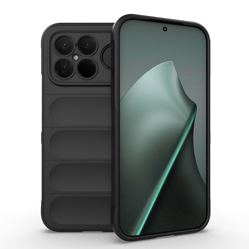 Xiaomi Poco F8 Ultra Kılıf Esnek TPU Oyuklu Arka Yüzey Tasarımlı Zore Etnik Silikon Kapak - 4