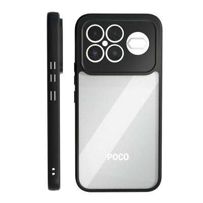 Xiaomi Poco F8 Ultra Kılıf Kamera Korumalı Şeffaf Arka Yüzey Zore New Roll Kapak - 7