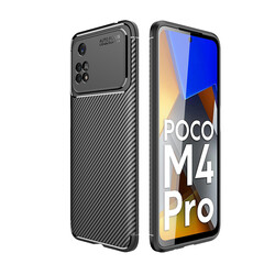 Xiaomi Poco M4 Pro 4G Case Zore Negro Silicon Cover - Zore