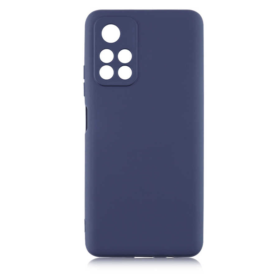 Xiaomi Poco M4 Pro 5G Kılıf Zore Premier Silikon Kapak - Lacivert