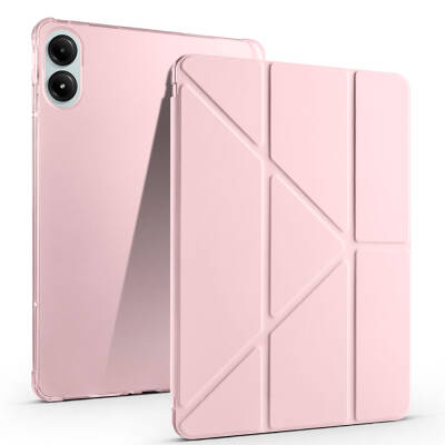 Xiaomi Poco Pad Kılıf Zore Tri Folding Kalem Bölmeli Standlı Kılıf - Zore