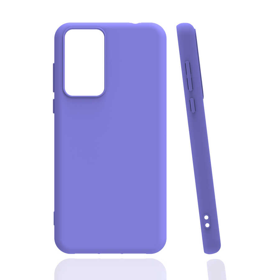 Xiaomi Poco X3 GT Kılıf Zore Biye Silikon - Mor