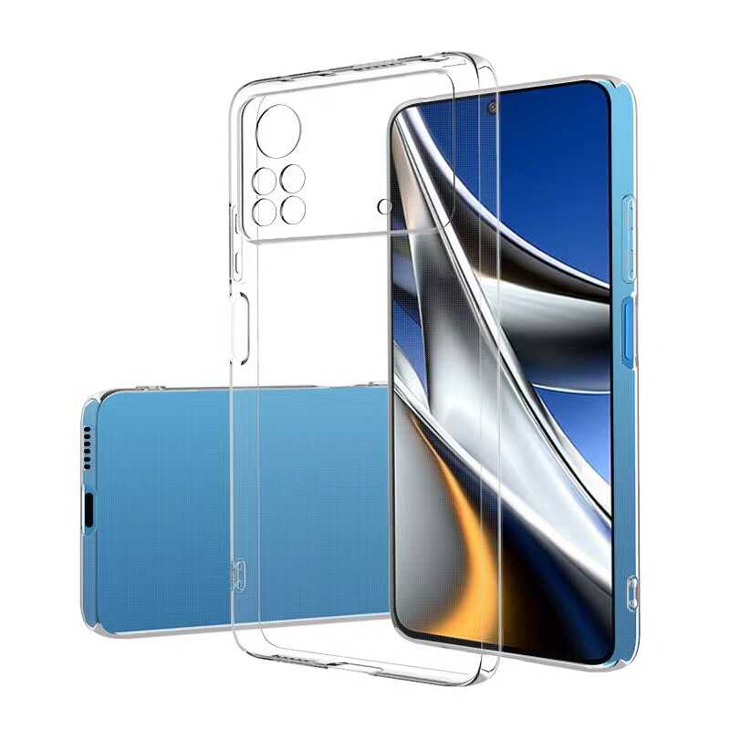 Xiaomi Poco X4 Pro 5G Kılıf Zore Süper Silikon Kapak - Renksiz