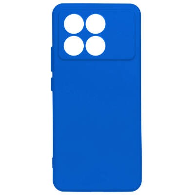 Xiaomi Poco X6 Pro Case Zore Biye Silicone Blue