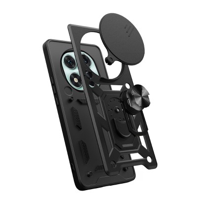 Xiaomi Poco X7 Case Magnetic Stand Camera Protected Zore Sliding Vega Cover - 10