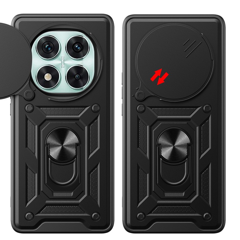 Xiaomi Poco X7 Case Magnetic Stand Camera Protected Zore Sliding Vega Cover - 11