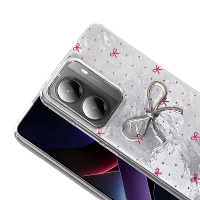 Xiaomi Poco X7 Pro Case Camera Protection Figured Zore Ponti Silicone Cover - 13