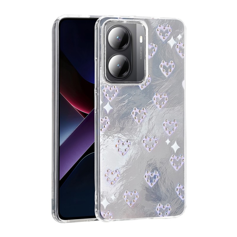Xiaomi Poco X7 Pro Case Camera Protection Figured Zore Ponti Silicone Cover - 5