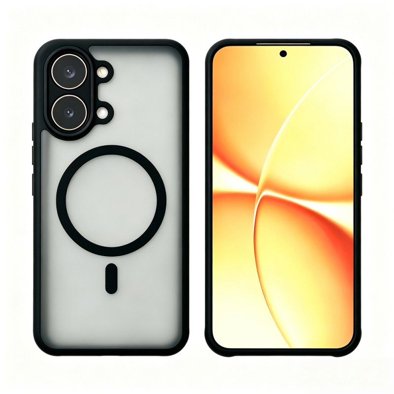 Xiaomi Poco X8 Pro Max Case with M-Safe Charging and Camera Protection - Zore Lunex Cover - 1