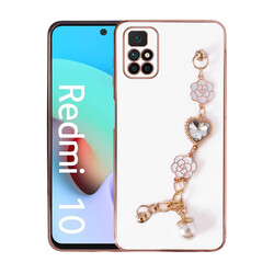 Xiaomi Redmi 10 Kılıf El Tutamaçlı Kamera Korumalı Zore Taka Silikon Kapak - Zore