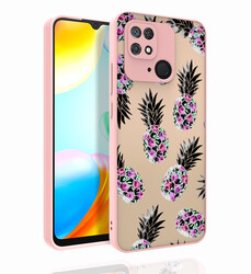 Xiaomi Redmi 10C Kılıf Desenli Kamera Korumalı Parlak Zore Nora Kapak - Zore