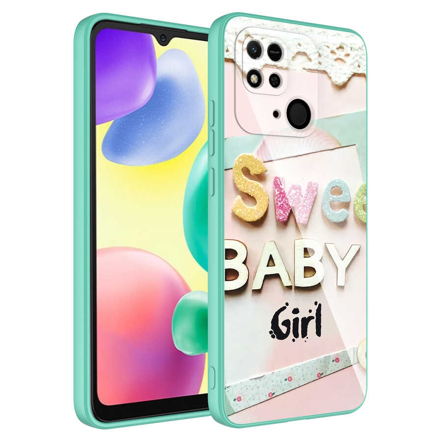 Xiaomi Poco C40 Uyumlu Baby Girl Desenli Kamera Korumalı Kılıf No5