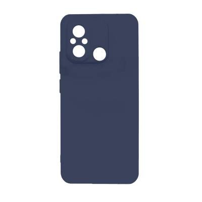 Xiaomi Redmi 12C Case Zore Biye Silicone Navy blue
