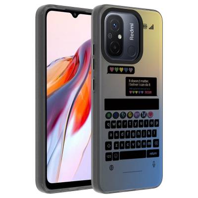 Xiaomi Redmi 12C Kılıf Desenli Zore Dragon Sert Kapak - Zore