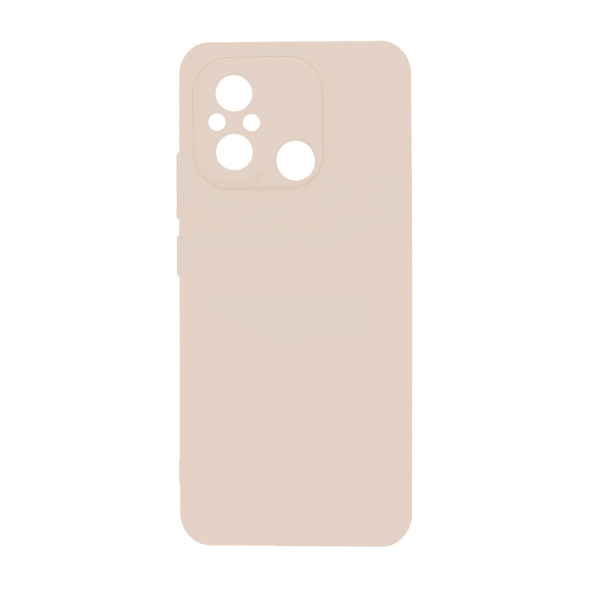 Xiaomi Redmi 12C Kılıf Zore Biye Silikon - Pembe Açık