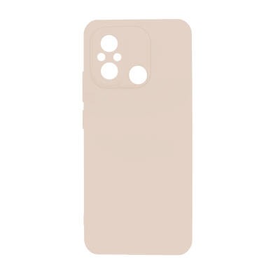 Xiaomi Redmi 12C Kılıf Zore Biye Silikon Pembe Açık