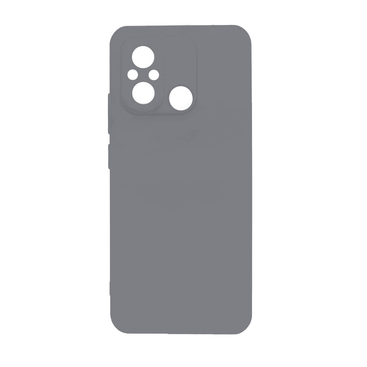 Xiaomi Redmi 12C Kılıf Zore Biye Silikon - Gri